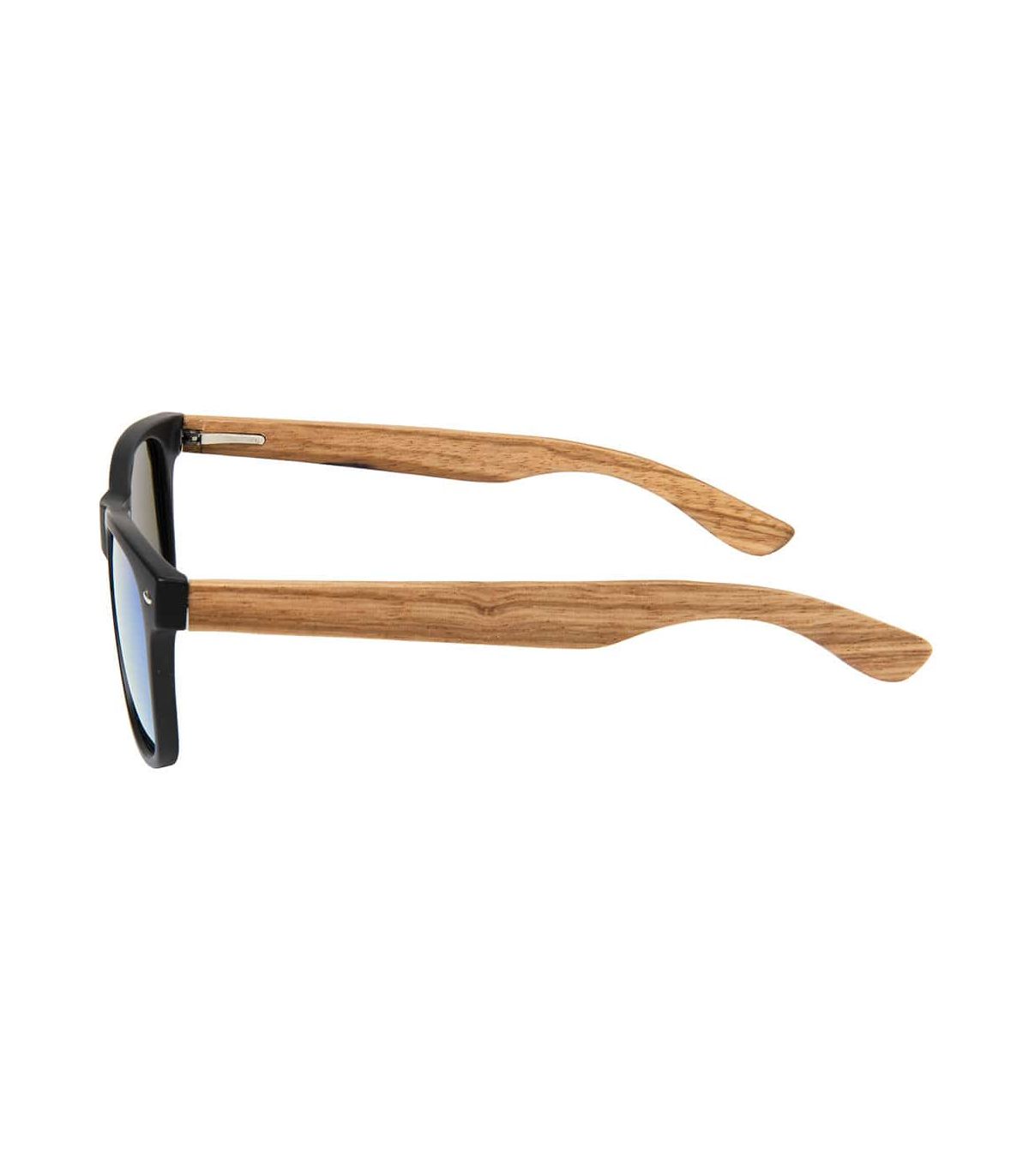 Gafas de Sol Casual Ocean Beach Wood Black Blue