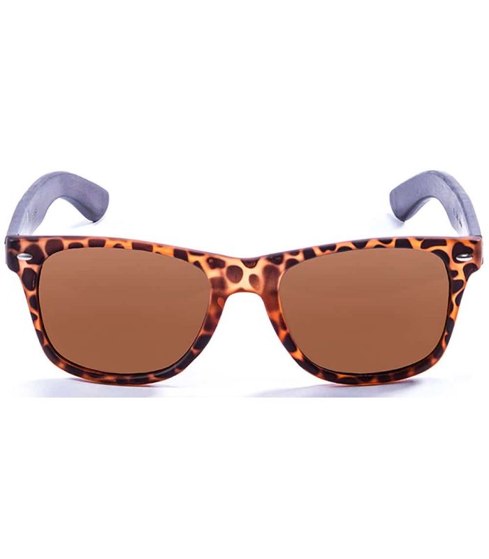 Gafas de Sol Casual Ocean Beach Wood Brown
