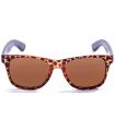 Sunglasses Casual Ocean Beach Wood Brown