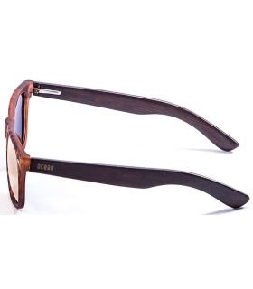 Gafas de Sol Casual Ocean Beach Wood Brown