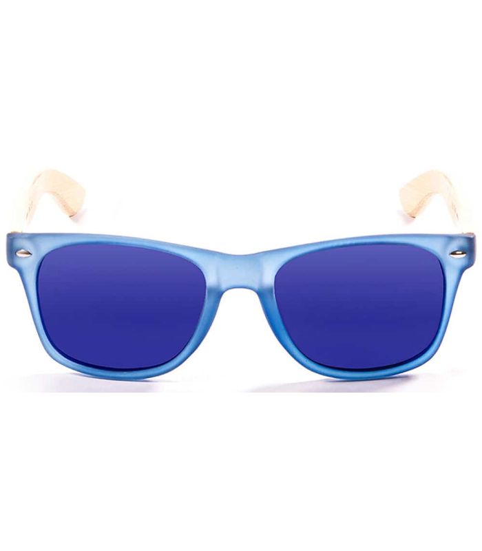 Gafas de Sol Casual Ocean Beach Wood Blue