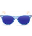 Gafas de Sol Casual Ocean Beach Wood Blue