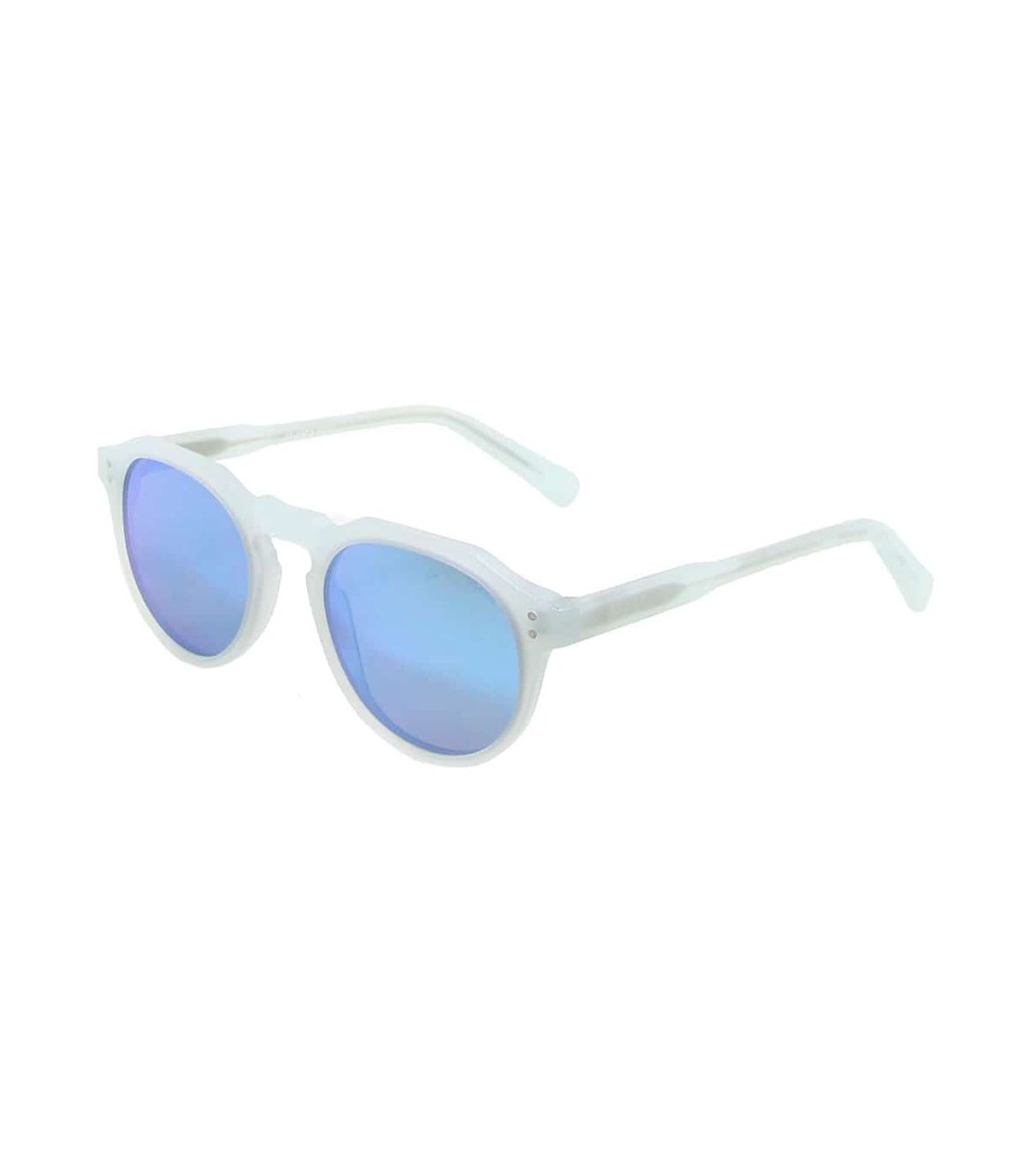 Gafas de sol Ocean Cyclops Blue: montura azul transparente light frosted y lentes de espejo polarizadas UV100%.