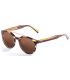 Gafas de sol Ocean Tiburon Brown de acetato con lentes marrones polarizadas, sistema ATOM y protección UV100%.