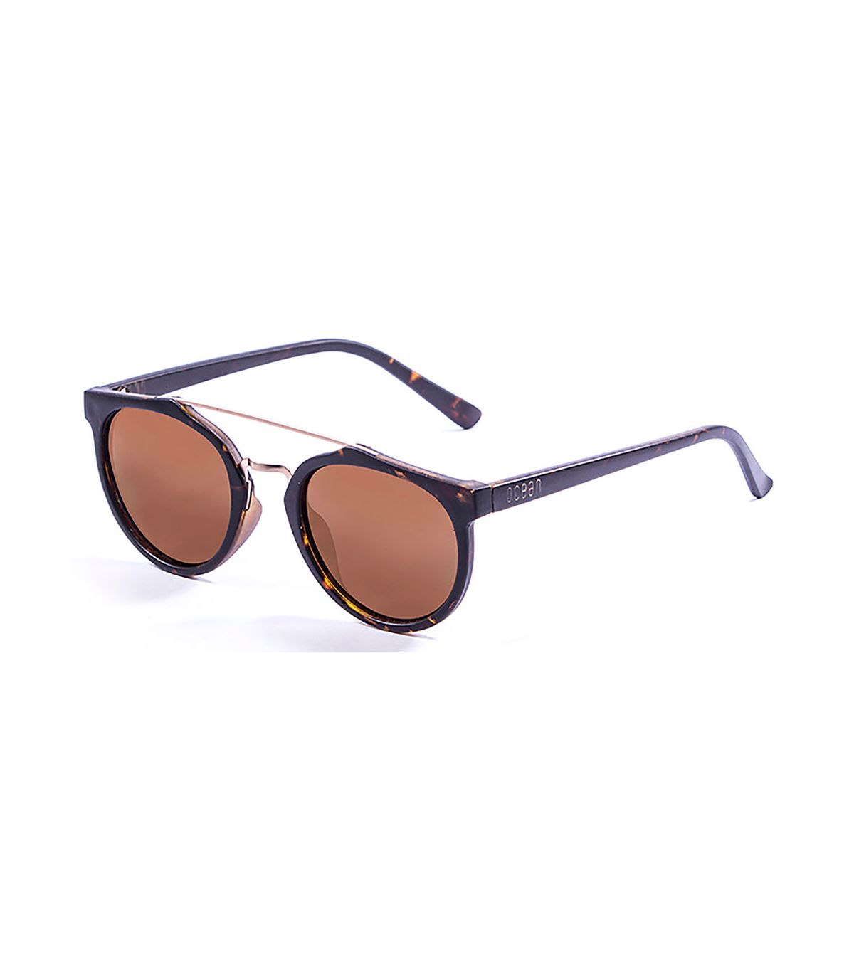 Gafas de sol Ocean Classic I Brown con montura marrón frosted y lentes polarizadas ATOM con protección 100% UV.