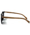 Ocean Lizard Wood Black Brown Smoke - Sunglasses Casual