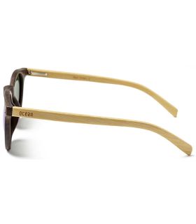 Gafas de Sol Casual Ocean Lizard Wood Brown Blue