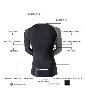 Camisetas técnicas running Blueball Running Tshirt Long Sleeve