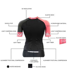 Camisetas técnicas running Blueball BB200037 Running Tshirt W