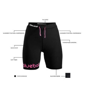 Mallas running Blueball BB200002 Mallas Cortas con Bolsillo W