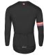 Blueball Maillots Manga Larga Negro con logo