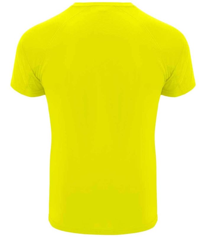 Camisetas técnicas running Roly Camiseta Bahrain Amarillo Fluor