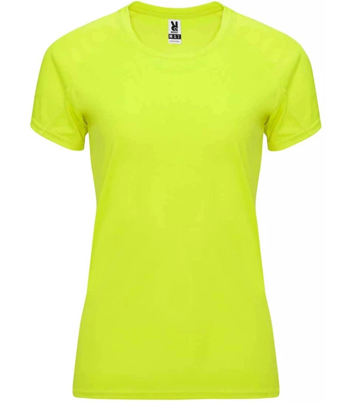 Camisetas técnicas running Roly Camiseta Bahrain W Amarillo