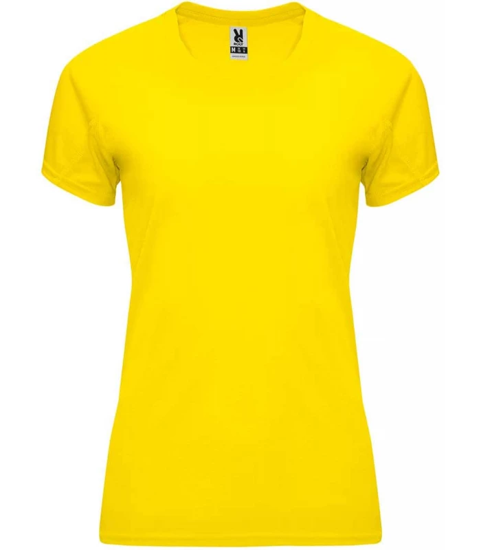 Camisetas técnicas running Roly Camiseta Bahrain W Amarillo