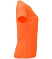 Camisetas técnicas running Roly Camiseta Bahrain W Naranja Fluor