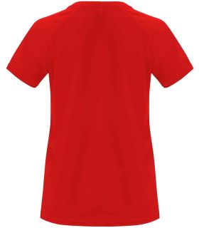 Camisetas técnicas running Roly Camiseta Bahrain W Rojo