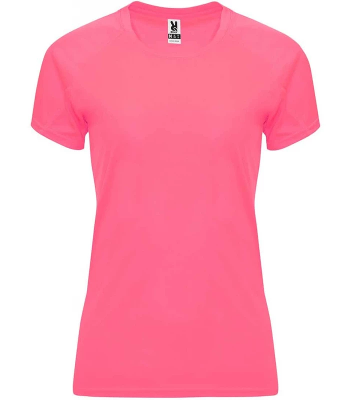 Camisetas técnicas running Roly Camiseta Bahrain W Rosa Lady