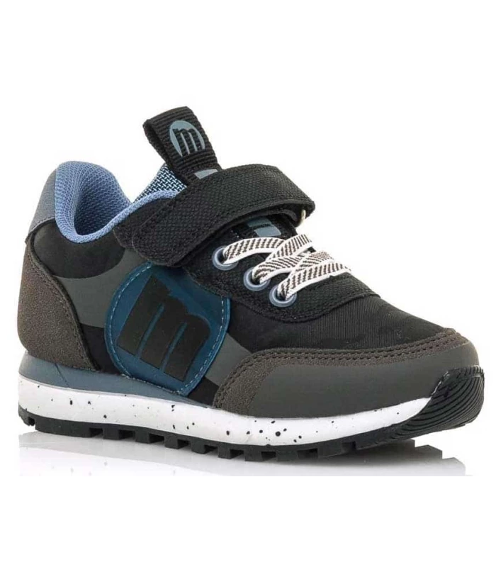 Calzado Casual Junior Mustang Casty Gris Velcro