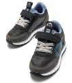 Calzado Casual Junior Mustang Casty Gris Velcro