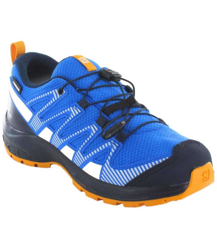 ➤Salomon XA Pro V8 ClimaSalomon™ Waterproof Azul - l SoloRunning.com
