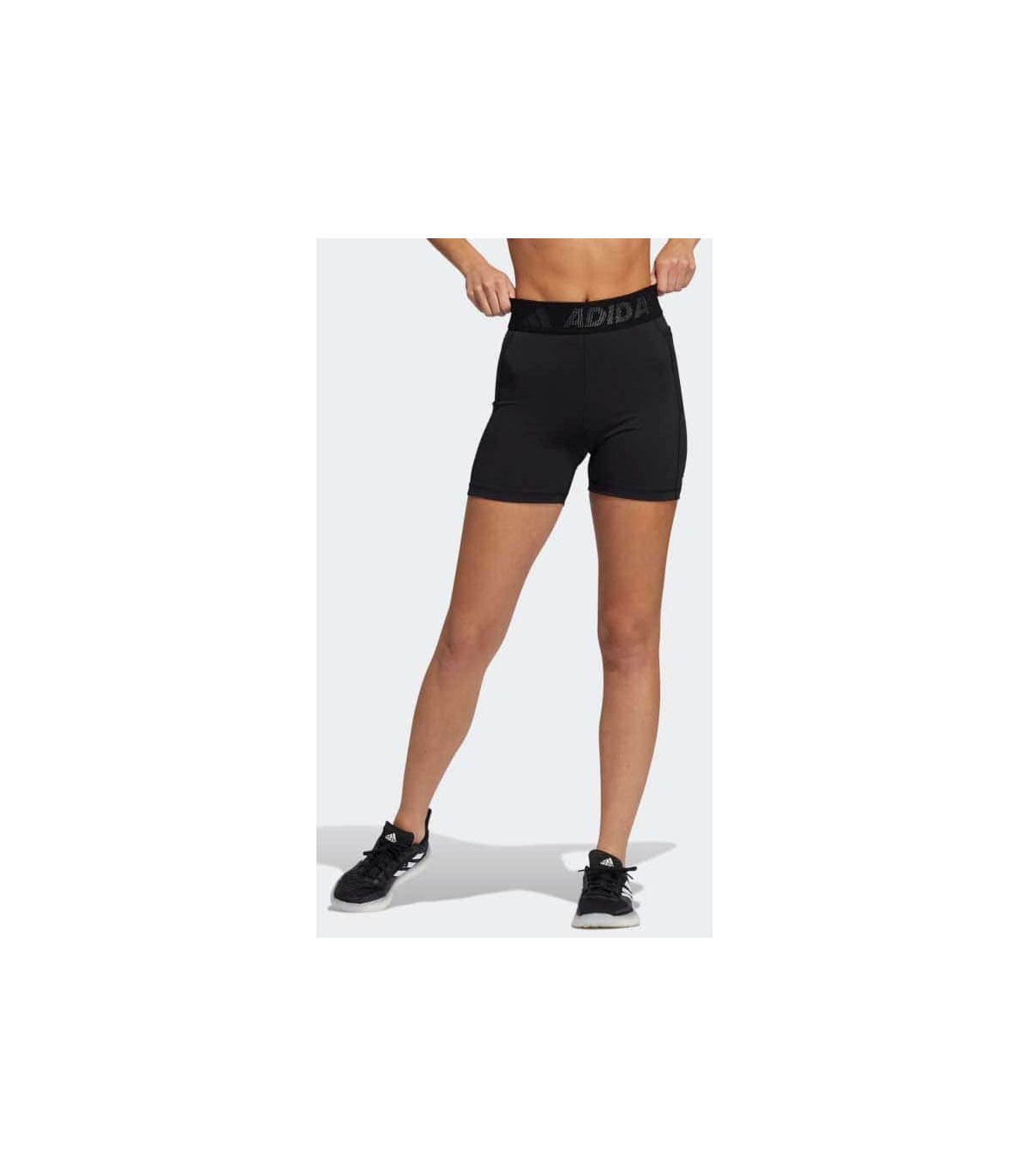 Pantalones técnicos running Adidas Mallas Cortas Techfit Baadge