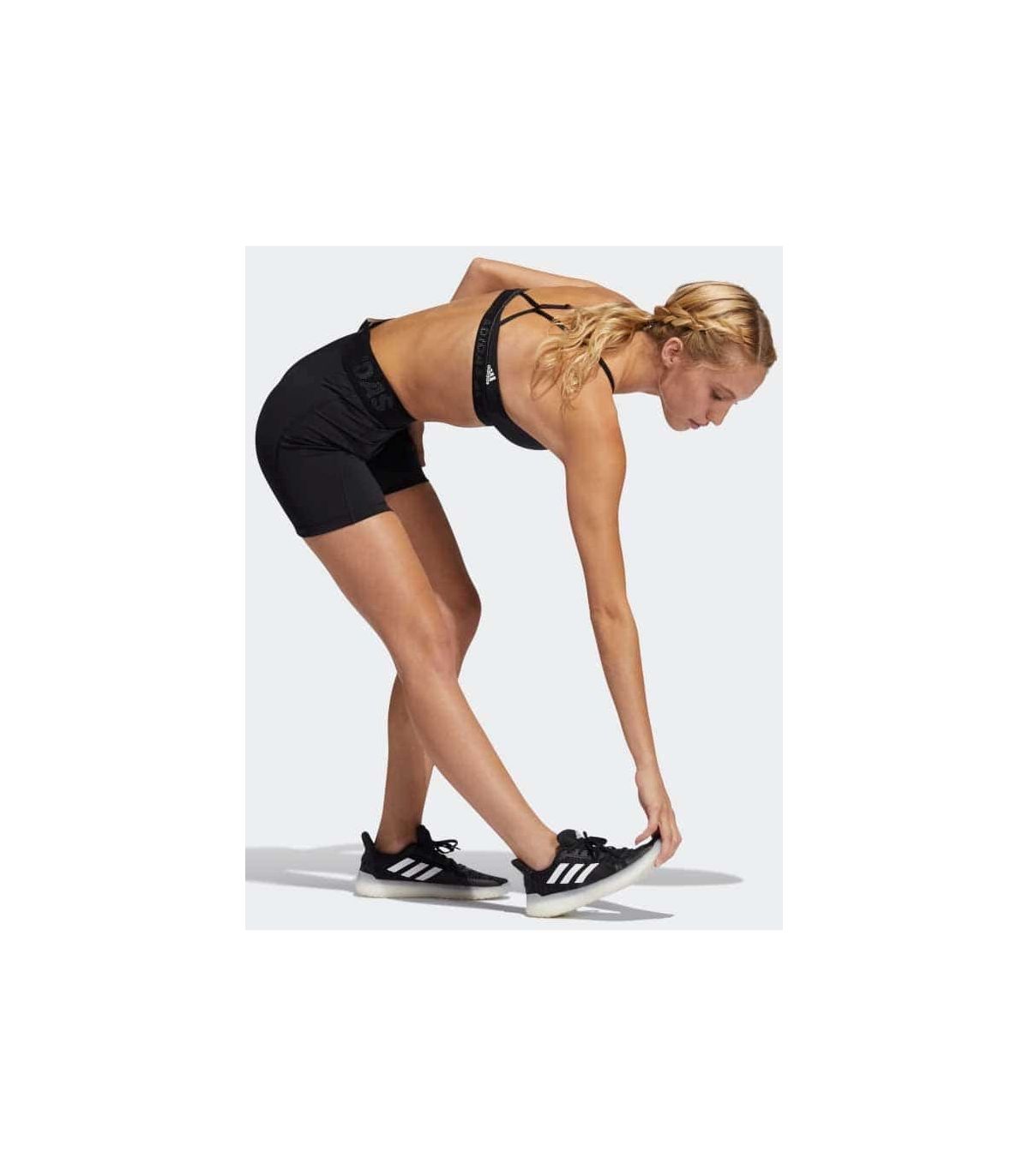 Pantalones técnicos running Adidas Mallas Cortas Techfit Baadge