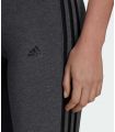 Mallas running - Adidas Mallas Loungewear Essentials 3 Bandas gris Textil Running