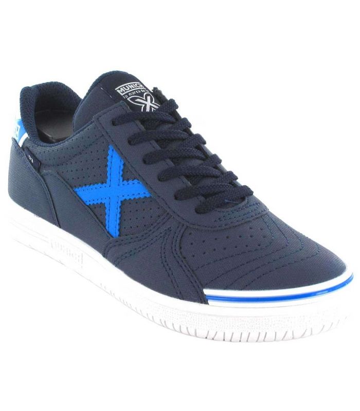 Confesión Buena suerte flaco ➤Munich G3 Blue - ➤ Indoor Sneakers l Sizes 33 Colour Navy Blue