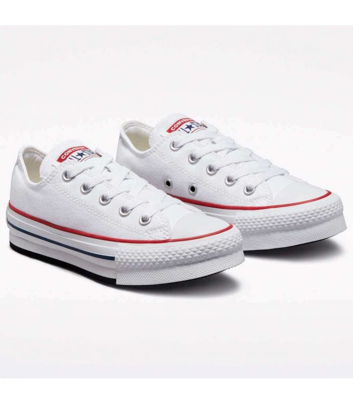 Offer Converse Chuck Taylor All Star Platform Jr Sizes 30 White