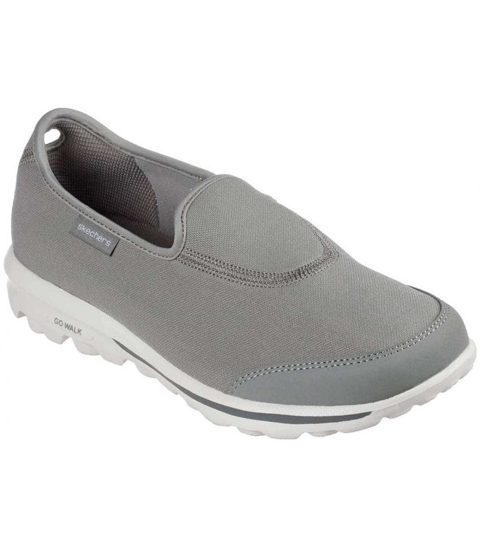 Zapatos skechers best sale classica gris