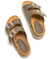 Sandalias Casual Mtng Sandalias Lion Verde