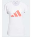 Camisetas técnicas running - Adidas Camiseta Training 3 Bandas blanco