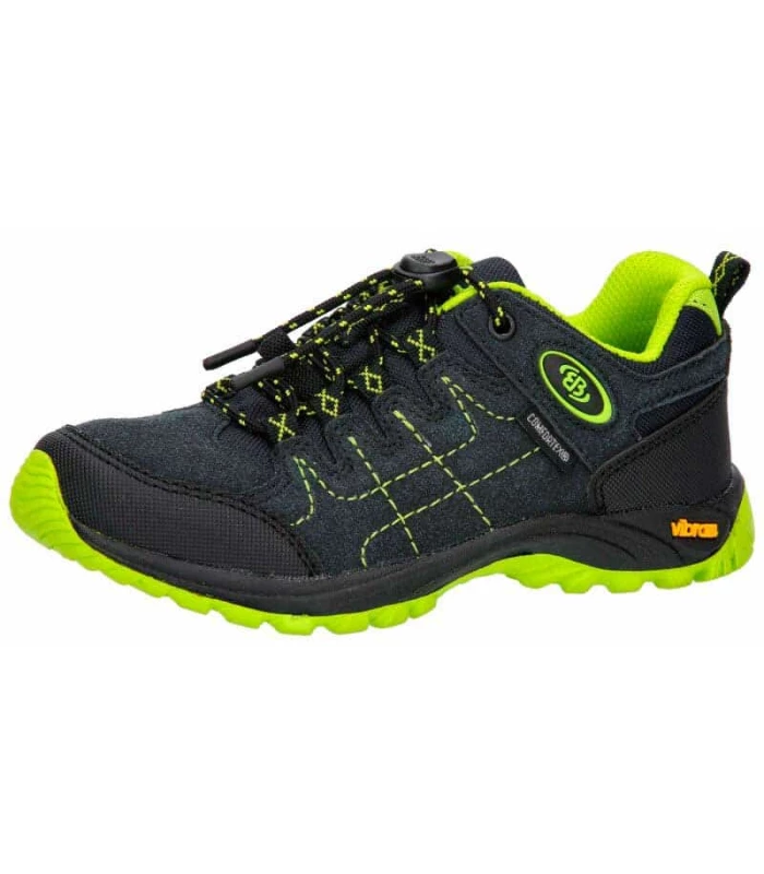 Zapatillas Trekking Femme Brütting Mount Sjust Kids Low Marino