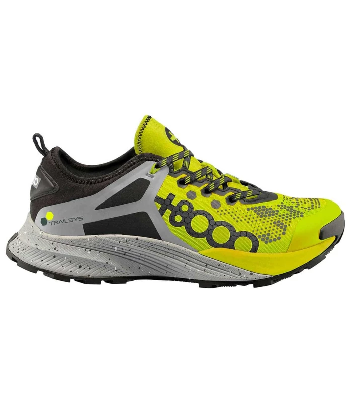 Zapatillas Trail Running Hombre +8000 Tigor Gris