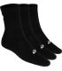 Calcetines Running Asics Calcetines 3PPK Crew Negro