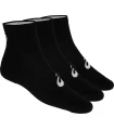 Calcetines Running Asics Calcetines 3PPK Quarter Negro