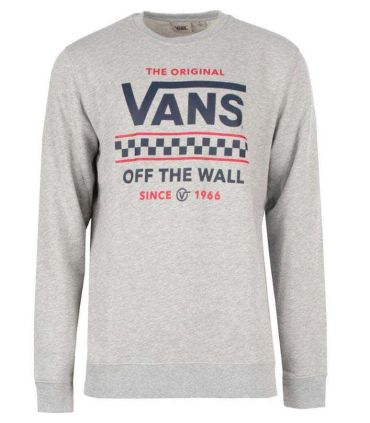Sudaderas Lifestyle Vans Sudadera Vans Stackton Crew Gris