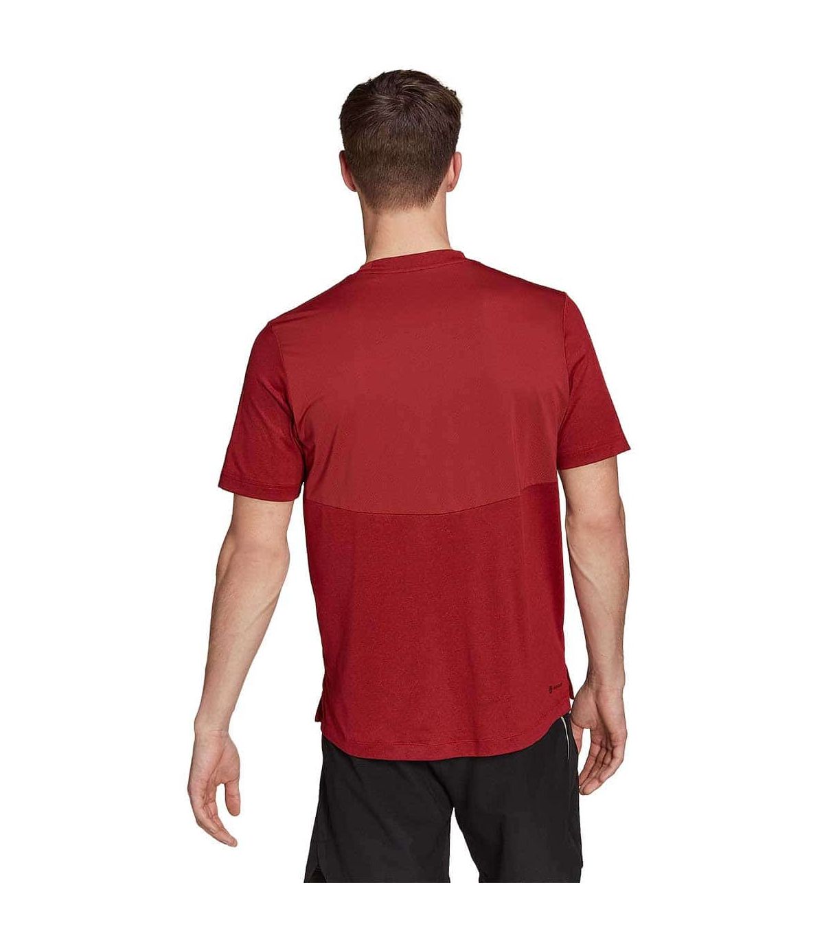 Camisetas técnicas running Adidas Camiseta Training Granate