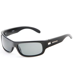 Gafas de sol Ocean Malibu negras polarizadas, protección UV y montura ultraligera para running y ciclismo.