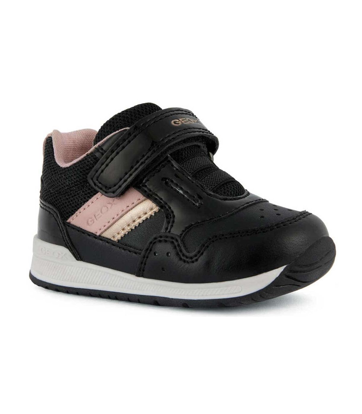 Calzado Casual Baby Geox Rishon Girl Negro