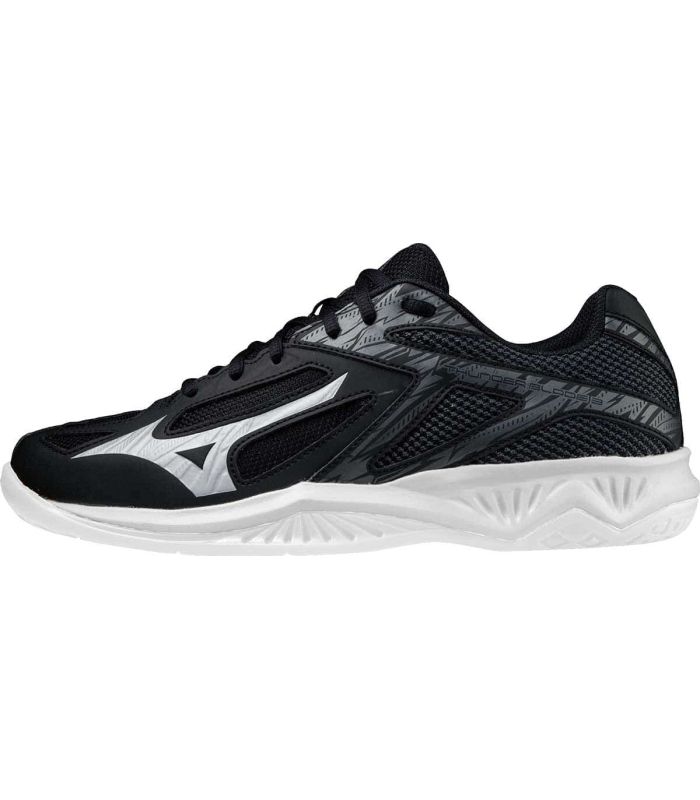 Zapatillas Mizuno Thunder Blade 3 Negro, calzado deportivo ligero y cómodo para voleibol.