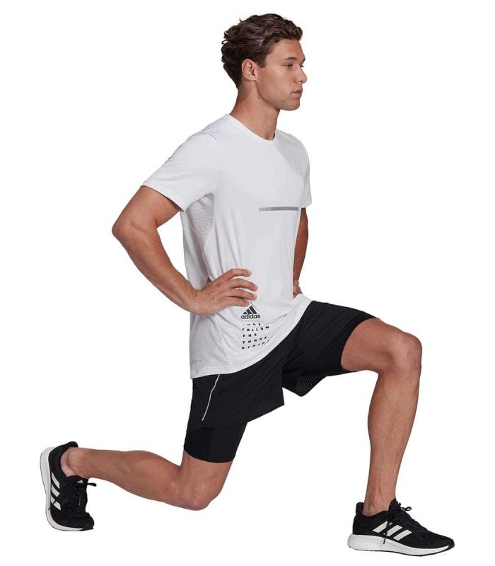 Pantalones técnicos running Adidas Pantalon Corto Designed 4
