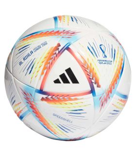 Balones Fútbol - Adidas Balon Al Rihla League Jr 350 Talla 4 blanco