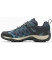 Zapatillas Trekking Hombre Merrel Accentor Sport 3 Azul Gore-Tex