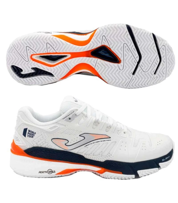 Zapatillas Padel Joma T.Slam 2302 Blanco