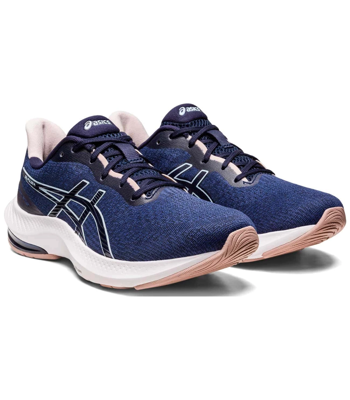 ➤Asics Gel Pulse 14 W 403 - Zapatillas Running Mujer l   Tallas 40 Color Azul Marino