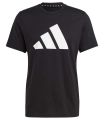 Camisetas Lifestyle - Adidas Camiseta Train Essentials Feelready Logo Training negro