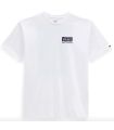 T-shirts Lifestyle Vans Camista Global Stack-B Blanco