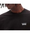 Camisetas Lifestyle Vans Camiseta Mini Script B Negro