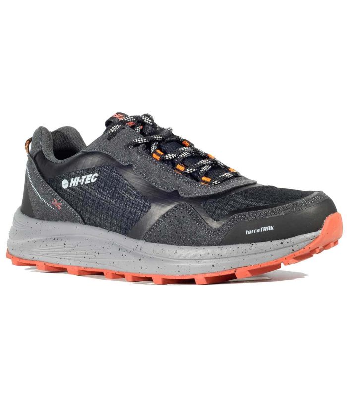 Zapatillas Hi-Tec Terra Fly 2 de trail running para hombre, diseño versátil para montaña y ciudad con suela de tracción.